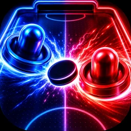 Symbol von Air Hockey : Solo, Multiplayer